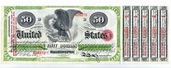 USA 50 dollár 1865 REPLIKA