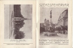 SZÉKESFEHÉRVÁR képes, ötnyelvű, idegenforgalmi kiadvány 1920/30ca