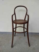 Antik Thonet bútor gyerek etető szék gyermek ülőke felújításra 654