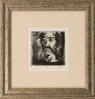 Original Saxon endre - etching 4. With certificate of authenticity!