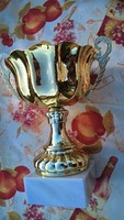 (K) beautiful goblet with marble base