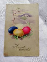 Antique Easter greeting card 1927