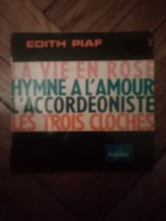 Edith Piaf különleges vintage Franciaországban gyártott kislemez -1967