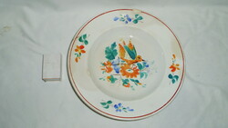 Old wall plate with birds, plate