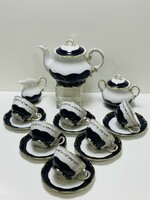 Zsolnay pompadour iii tea set