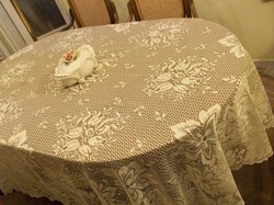 Nice big lace tablecloth