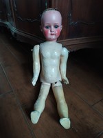 Antique porcelain doll heubach köppelsdorf head on jumeau body