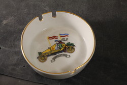 Zsolnay racing car ashtray 754