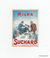 Suchard Milka chocolate advertisement postal clean (modern)