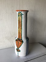 Ceramic vase of Erzsébet Fórizsné Sarai -