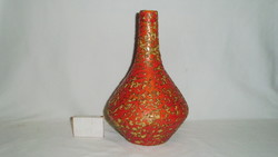 Vintage rücskös kerámia váza - 23 cm