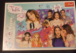 Disney violetta trefl puzzle 100 pieces - complete