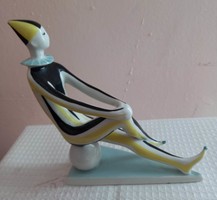 ZSOLNAY ART DECO   BOHÓC.
