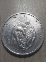 Olasz 100 értékű token , zseton  1946 - 1955  civitavecchia