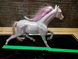 Combable plastic toy horse