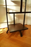 Marked art deco shelf stand etagere 30s Debrecen bent furniture factory and wood trade company.
