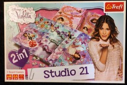 Violetta Studio 21 társasjáték,  hibátlan (ritkaság)