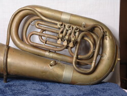 The huge one shown in the picture is for sale!!!!!!!! Copper tuba instrument for decoration
