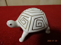 Aquincum  porcelán figura, teknősbéka.  Vanneki! Jókai.