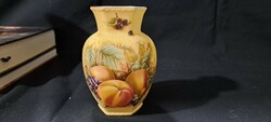 Aynsley Orchard Gold porcelán váza