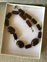 Antique amber necklaces