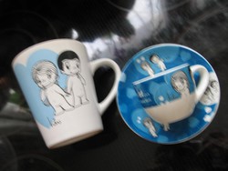 Kim Casali Gyűjtői Liebe ist...Minikim Holland kávés és kakaós csésze, bögre