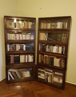 2 Lingel cabinets, bookcase, display bookcase, 5 elements