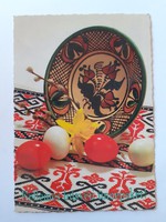Retro Easter postcard ceramic photo postcard