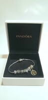 Silver (925) pandora bracelet with charms