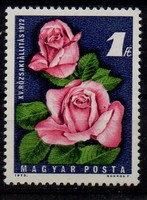 1972.Xv.Rose Exhibition**stamp