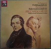 Schumann, Mendelssohn,Muti - Frühlingssinfonie / Reformationssinfonie (LP, Quad)