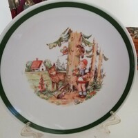 Piroska és a farkas Porcelán tányér