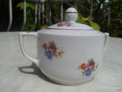 ANTIK RÓZSÁS CUKORTARTÓ, DRASCHE