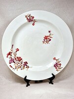 Ritka Óherendi  porcelán tál, virágmintás dekorral, 1900 körül, századfordulós, pecsétes jelzéssel.