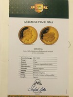 A világ legkisebb arany érméi Artemisz Temploma