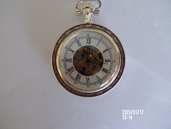 Silver plated pocket watch