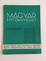 Magyar Építőművészet 1943. május