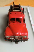Old retro keyed German gamma disc fire truck from the 60s