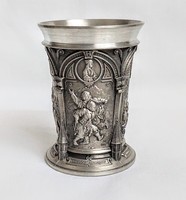 RITKA ÓN / ZINN Albrecht Dürer dombormintás kupicás pohár