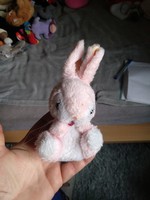 Pink bunny, plush toy, negotiable
