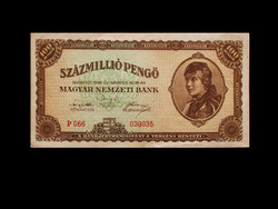SZÁZMILLIÓ PENGŐ - 1946 - Inflációs sor 12.!