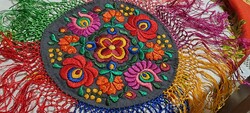 Matyo silk embroidered tablecloth 45cm