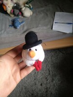 Snowman magnetic, plush toy, negotiable