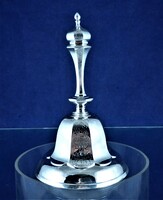 A curiosity!!! Antique silver table bell, Holland, ca. 1890!!!