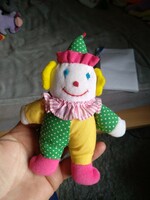 Clown figure plush toy, negotiable