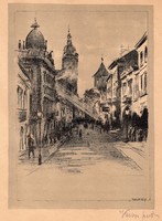 Krón Jenő (1882-1974): Kassa.