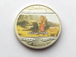 Libéria 10 dollár 2004. UNC. Egyiptomi kivonulás.