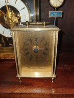 Weimar quartz table clock with handle - at a good price