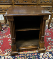 Antique small cabinet, bedside cabinet with shelf