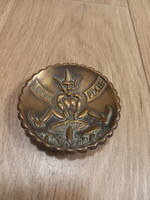 Old copper pixie elf bowl (6.8 cm)